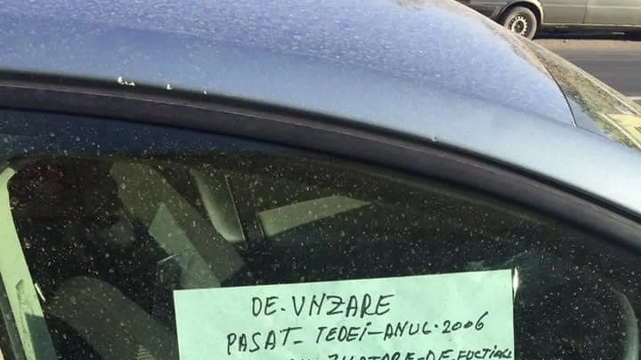 Anunțul care a devenit viral pe rețelele sociale: “De.vnzare pasat tedei”