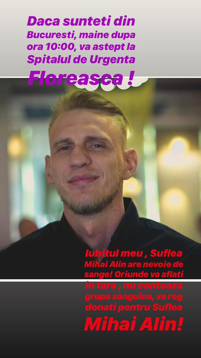 Oana Radu, îngenuncheată de suferință: “Doctorii sunt foarte rezervați în ceea ce privește șansa lui la viață”