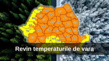 AccuWeather a afișat prognoza. Când revin temperaturile de 30-33 de grade