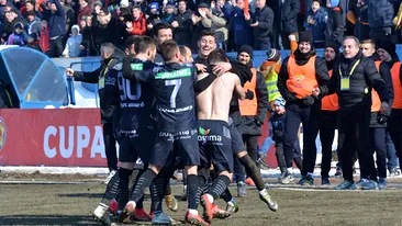 Hermannstadt, prima echipă de Liga a II-a aproape de finala Cupei României după 25 de ani!