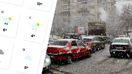 Meteorologii EaseWeather: O iarnă cum n-a mai fost. Câte zile ninge în București în decembrie 2025, ianuarie și februarie 2026