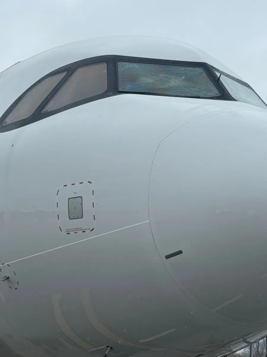 avion wizzair probleme incident