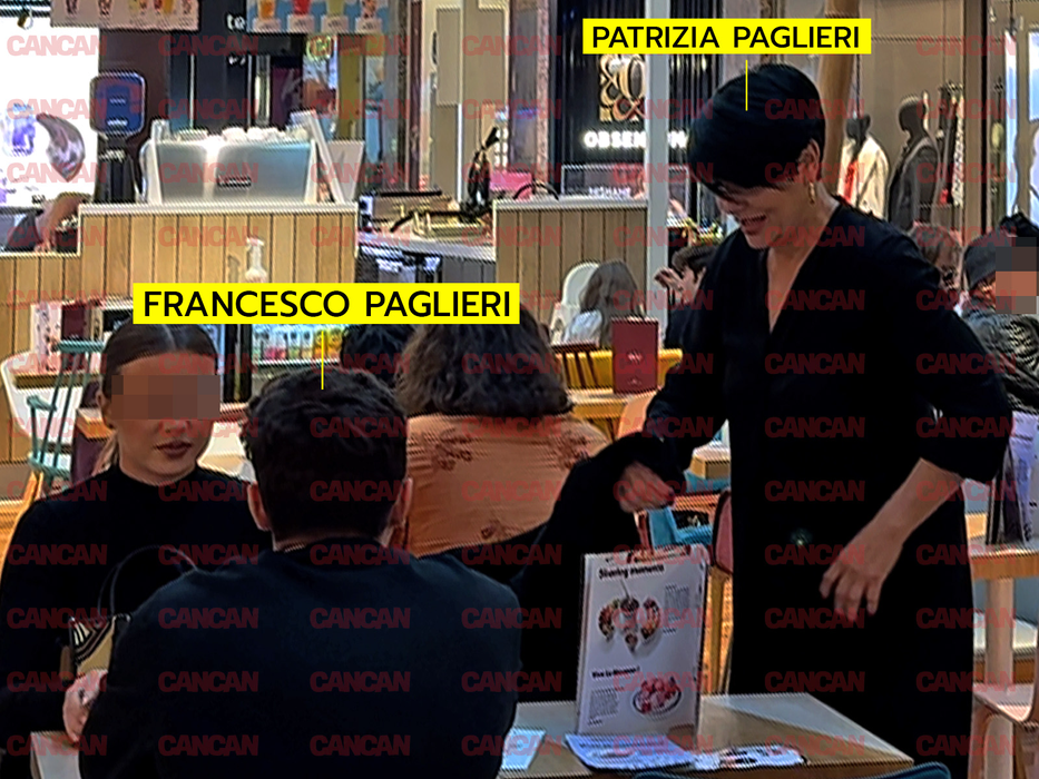 Chef Patrizia, la masă cu fiul și “nora” / (Sursa: CANCAN.RO)