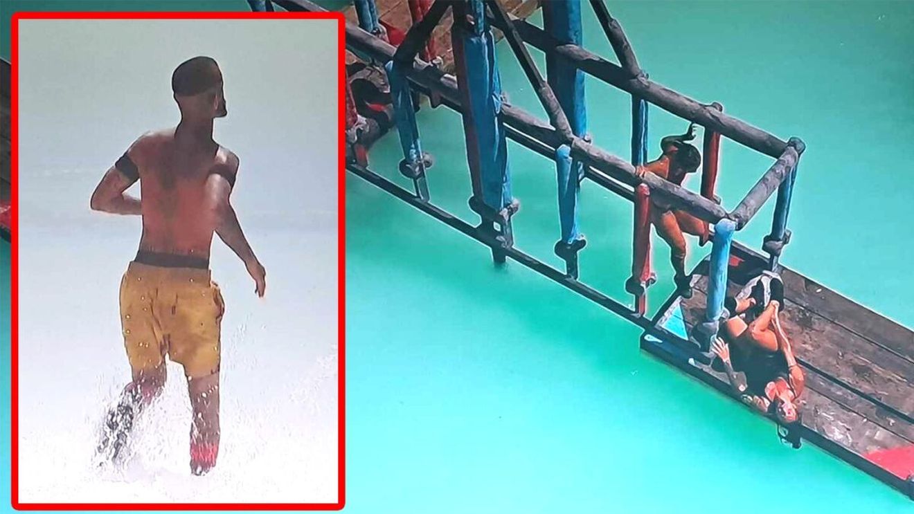 Zanni a vrut să-i ofere primul ajutor Anei Porgras, dar nu a putut-o căra, pentru că e prea scund. Scene de-a râsu'-plânsu' la Survivor All Stars