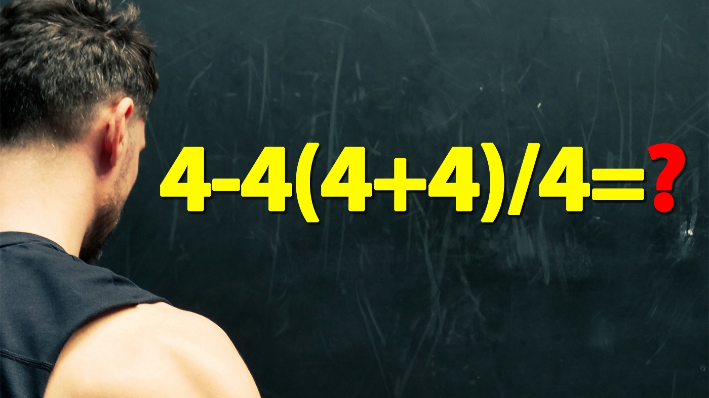 Ești mai inteligent decât un elev de clasa a șaptea? Rezolvă acest test IQ: 4-4(4+4)/4