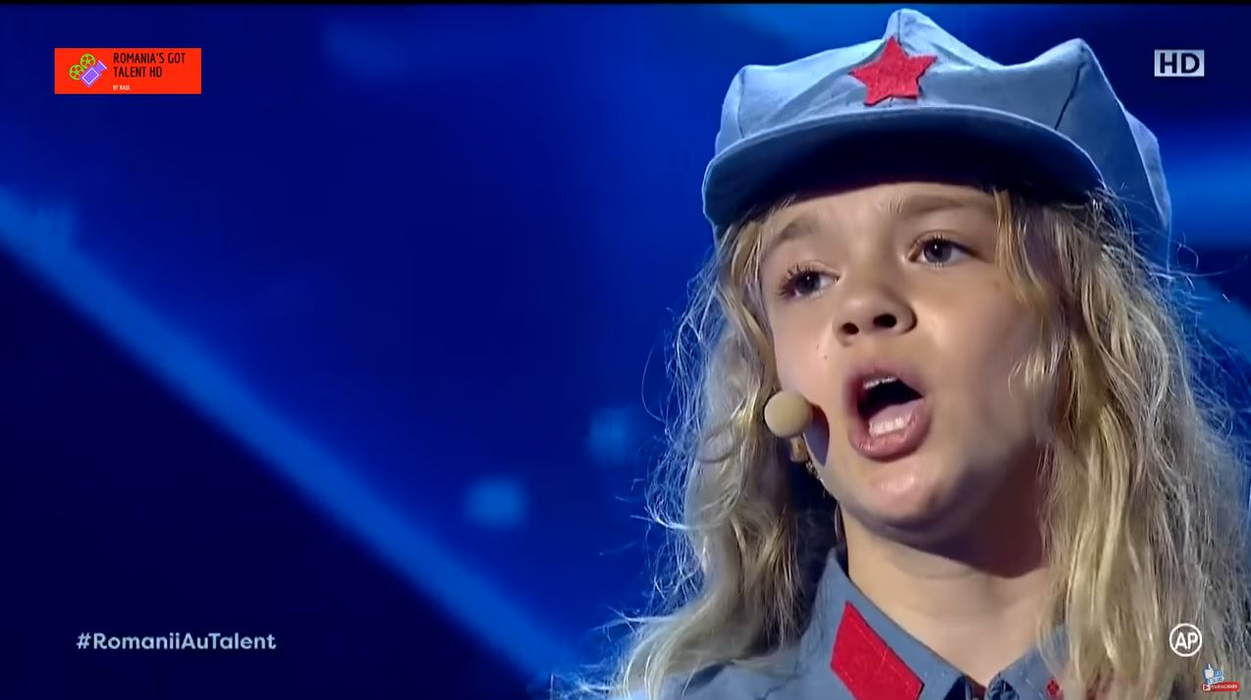 Cine este, de fapt, Siena Vușcan, fetița de 10 ani care a uimit întreaga Românie azi-noapte și a luat Golden Buzz la Românii au Talent