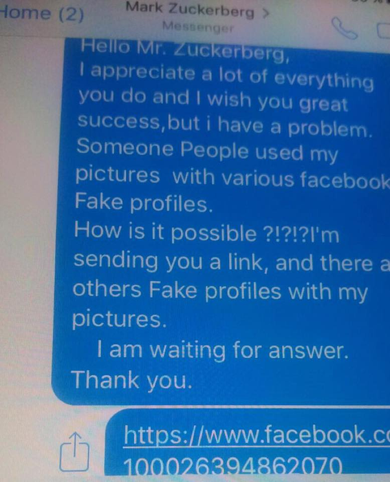 Scrisoare halucinantă scrisă de „Shakira de România” lui Mark Zuckerberg. “Nu accept tupeul și…”