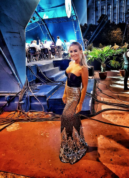 Irina Baianţ este soprană la Teatrul ”Ion Dacian”