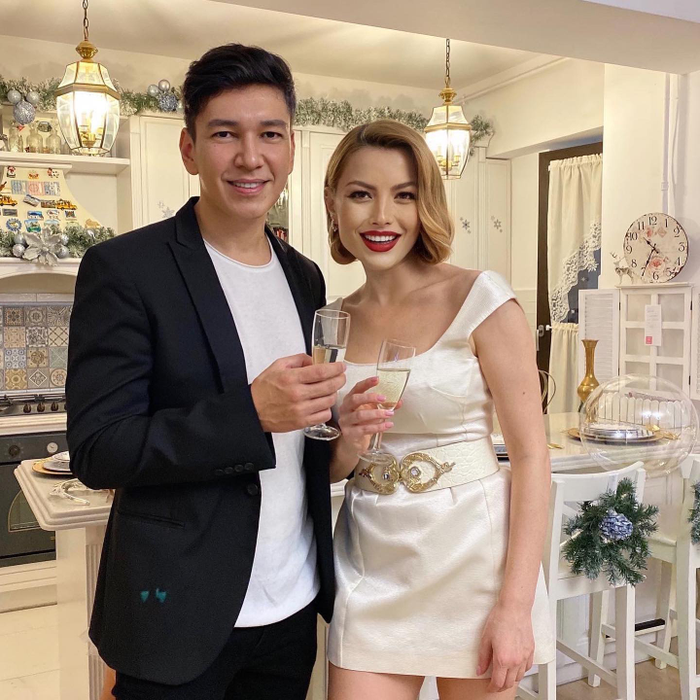 Elena Gheorghe și soțul ei