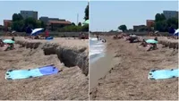 Fenomenul neobișnuit care distruge plajele de pe litoralul românesc! Ce este cliffing-ul și cum a apărut