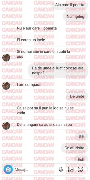 Discuție între Nicolae Florin și fiica lui Dan Bursuc