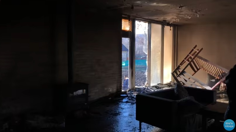 Concluziile pompierilor! Vloggerul Ilie Bivol, acuzat ca si-a dat foc la casa! Cati bani a strans pana acum din donatii