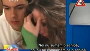 VIDEO Grigore, partenerul Iulianei Luciu la "Dansez pentru tine": "Iuliana e o actrita, noi nu formam o echipa"
