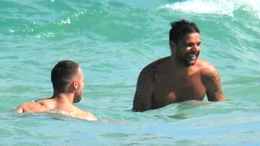 Ricky Martin, in vacanta cu iubitul