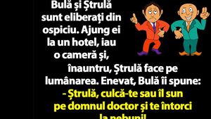 BANC | Bulă și Ștrulă sunt eliberați din ospiciu