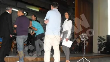 Ramona Badescu face show la Roma cu Gheorghe Zamfir si Marius Mihalache