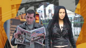 Imagini rare cu Daniela Crudu, pe care tatăl ei le vedea în premieră pe CANCAN. Ce făcea în urmă cu 14 ani, în Ferentari: „Eram interesantă”