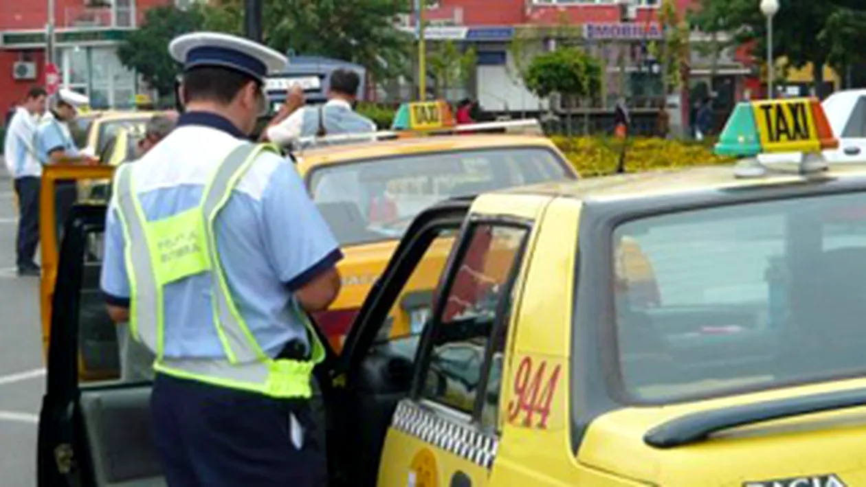 Doua persoane, retinute de politisti dupa altercatia dintre taximetristii de la Aeroportul Otopeni