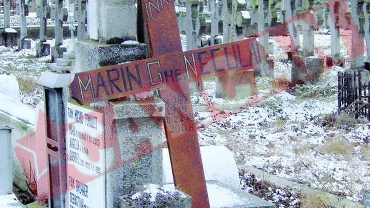Bunicul Andreei Marin, inmormantat langa fosta nora