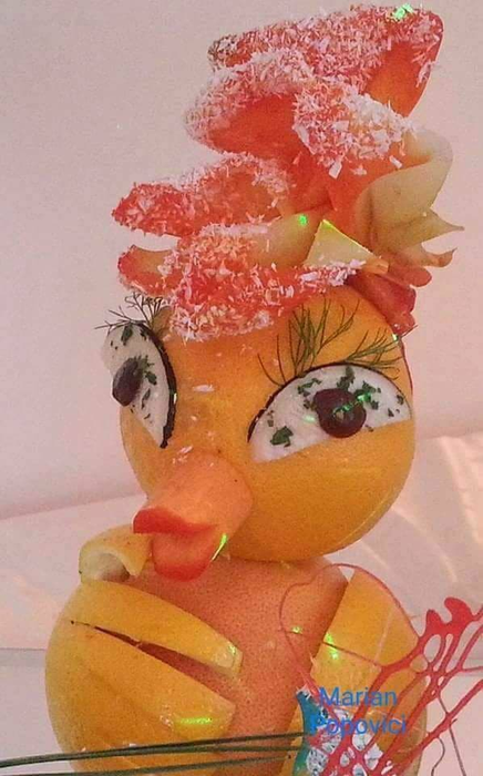 Rața din fructe, o creație marca Chef Marian