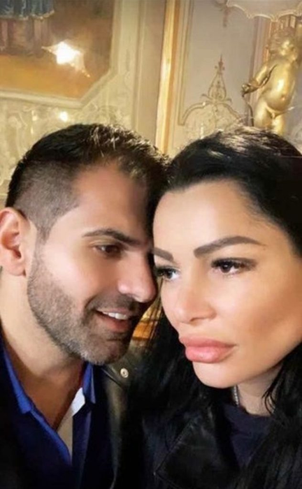 Florin Pastramă şi Brigitte Năstase