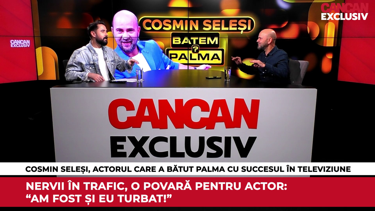 Cosmin Seleși face show la CANCAN EXCLUSIV, dar și de luni până vineri, între orele 18-19, la Pro TV (Foto: captură video)