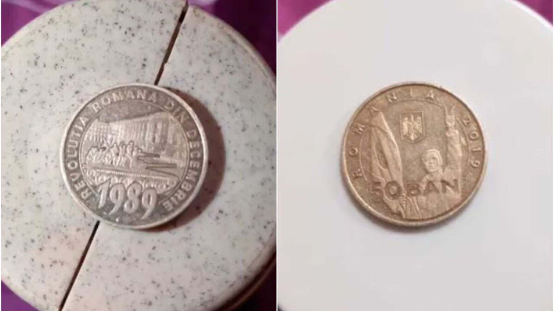 Dacă ai așa ceva acasă, te poți îmbogăți! Cu cât se vinde o monedă de 50 de bani din 1989 acum, în 2023