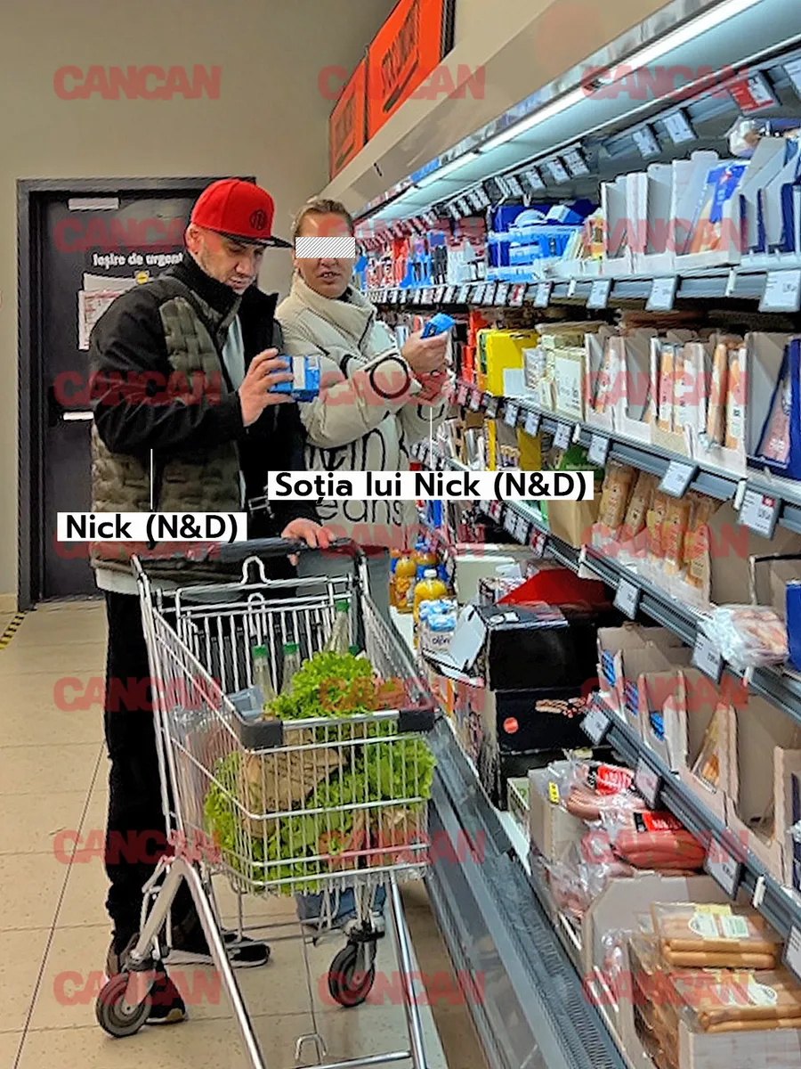 Nick și Alexandra au inspectat cu atenție fiecare produs introdus în coș