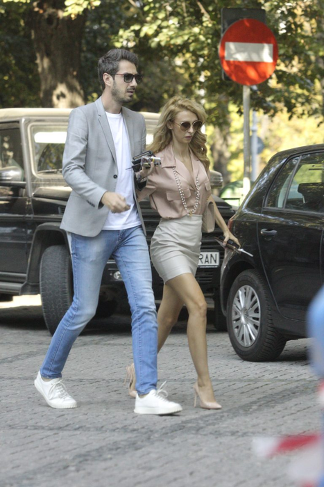 Andreea Bălan a plecat la munte cu iubitul și și-a lăsat fiicele în grija lui George Burcea