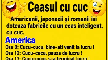 BANC | Ceasul cu cuc: SUA vs Japonia vs România