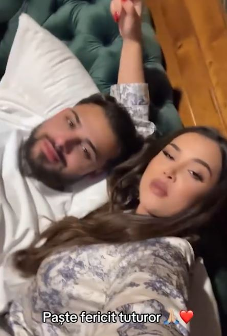 Andra Volos și Lele au făcut Paștele împreună/ sursă foto: social media