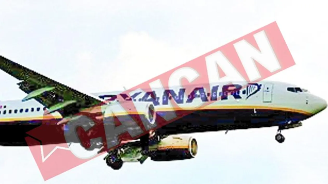 Aterizare de urgenta din cauza unor ciuperci