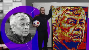 Câștigătorul de la Românii au Talent, omagiu unic pentru Mircea Lucescu. Cristian Leana: “13 ore mi-a luat să-l fac”