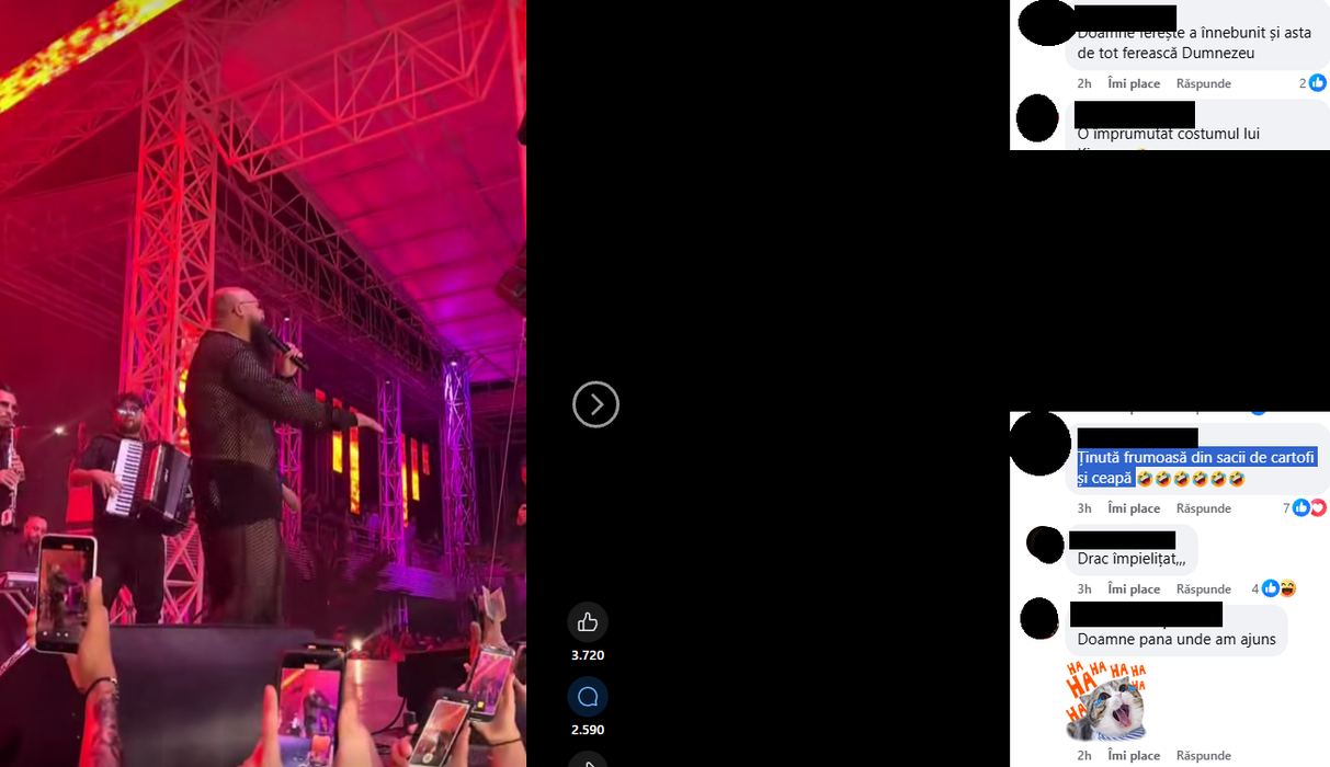 Stupoare totală la concertul lui Dani Mocanu! Ținuta de pe scenă i-a făcut pe toți să scoată telefoanele mobile