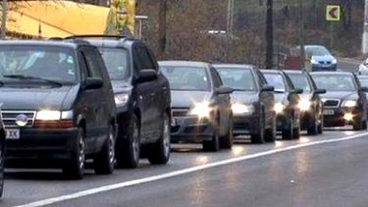 Accident în lanț pe DN1, la ieșirea din stațiunea Azuga. Patru mașini, implicate