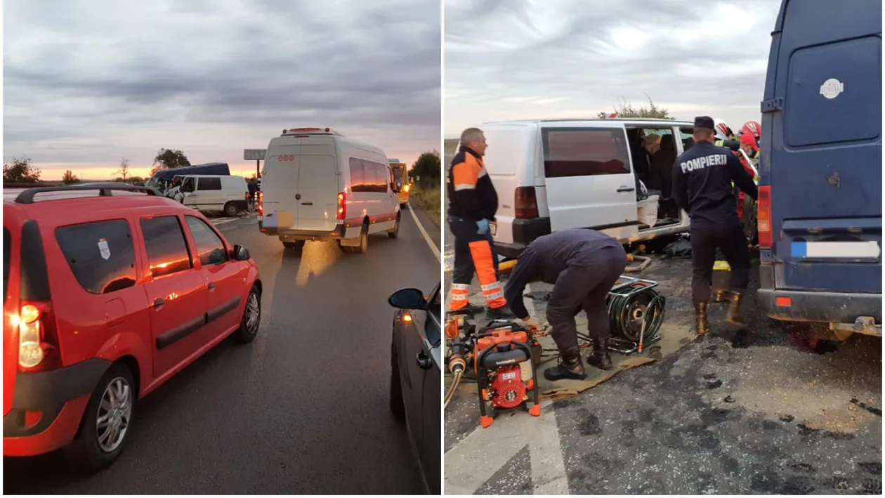 Accident grav în Ialomița. Patru persoane au decedat în urma impactului