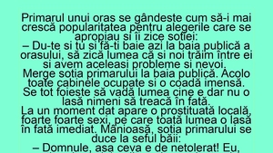 BANCUL ZILEI | Primarul, nevasta și alegerile locale