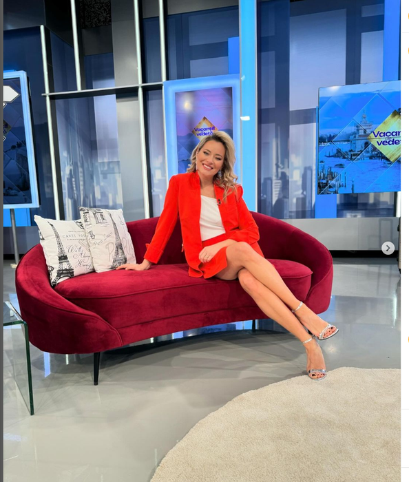 Actrița s-a mulțumit și cu o singură emisiune pe săptămână. (SURSA: INSTAGRAM.COM)