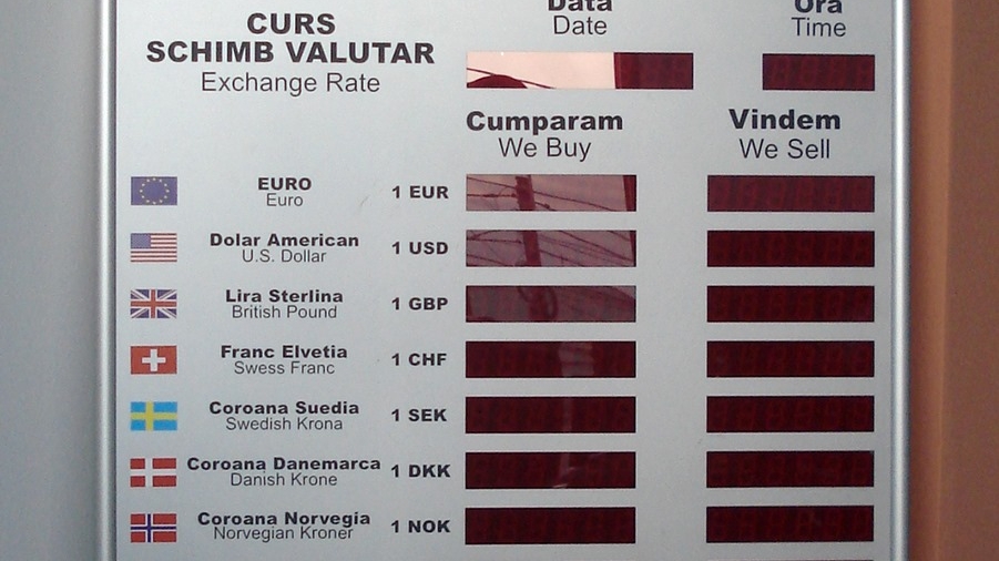 Curs valutar BNR 23 ianuarie 2020. Românii au crezut că s-a stricat panoul. Câți lei costă azi 1 euro