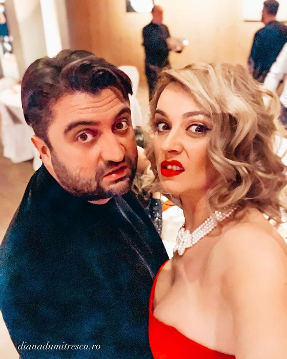 Diana Dumitrescu și-a botezat băiețelul