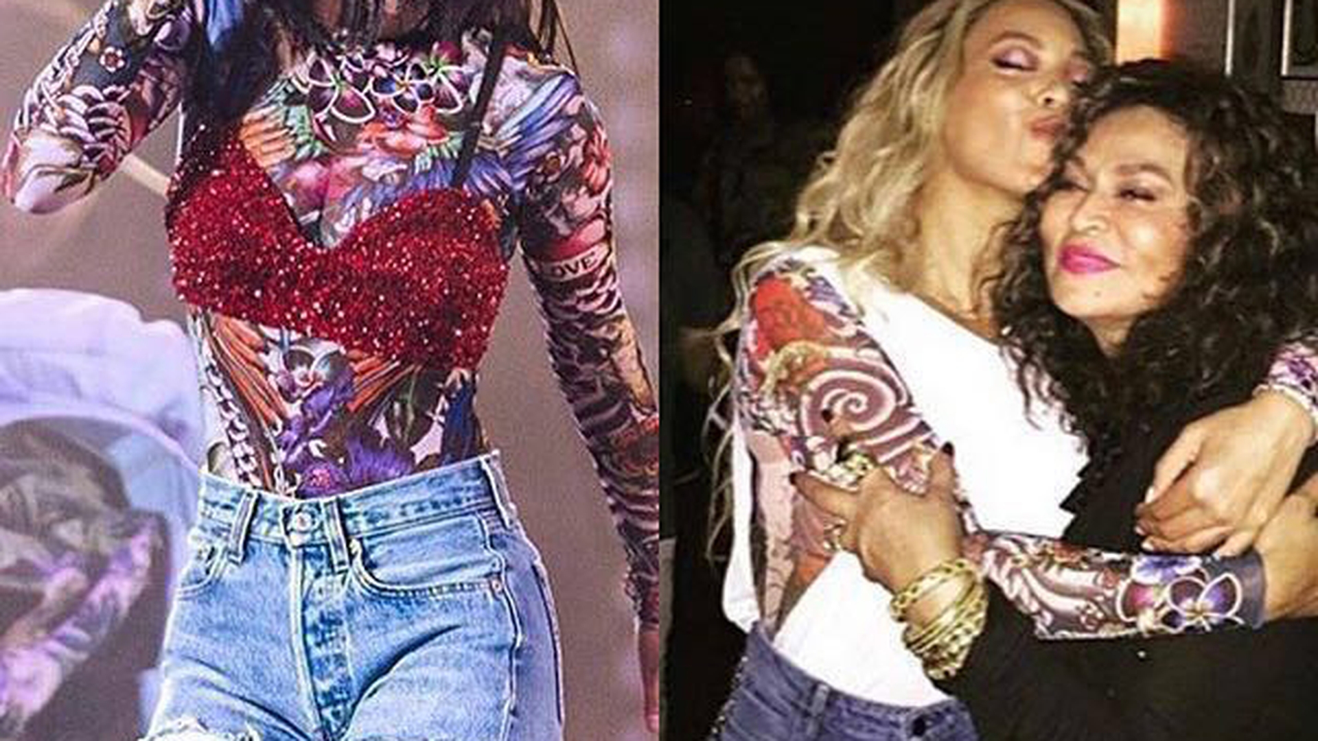 BEYONCE a purtat aceeaşi ţinută pe care a avut-o INNA la un concert în România