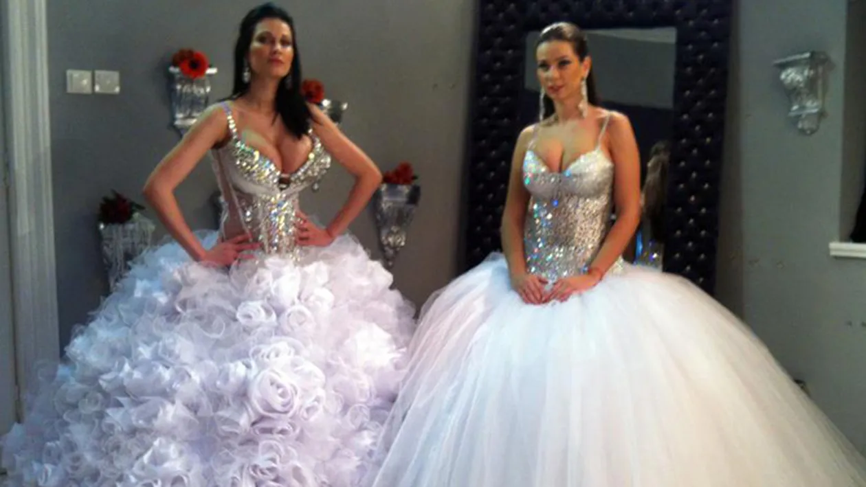 Nicoleta, nu crezi ca ai cam exagerat? Uite cum ii sugruma o rochie sanii imensi