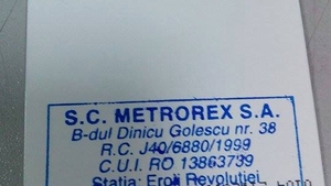 Metrorex nu emite bonuri fiscale pentru cartelele vandute! In medie pe zi se dau circa 35.000 de legitimatii de calatorie!