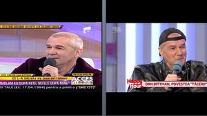 Acces Direct a încercat să-şi păcălească audienţa! L-a avut pe Dan Bittman "în direct", când de fapt artistul era LIVE la Măruţă!