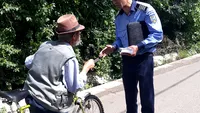 Caz uluitor cu Poliția Vaslui! Câți lei a primit amendă un biciclist pentru că băuse... două beri!