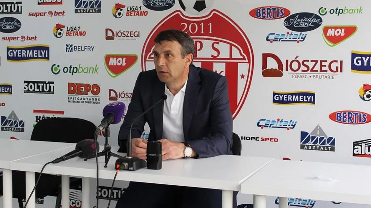 Sepsi OSK Sf. Gheorghe a renunțat la Eugen Neagoe!