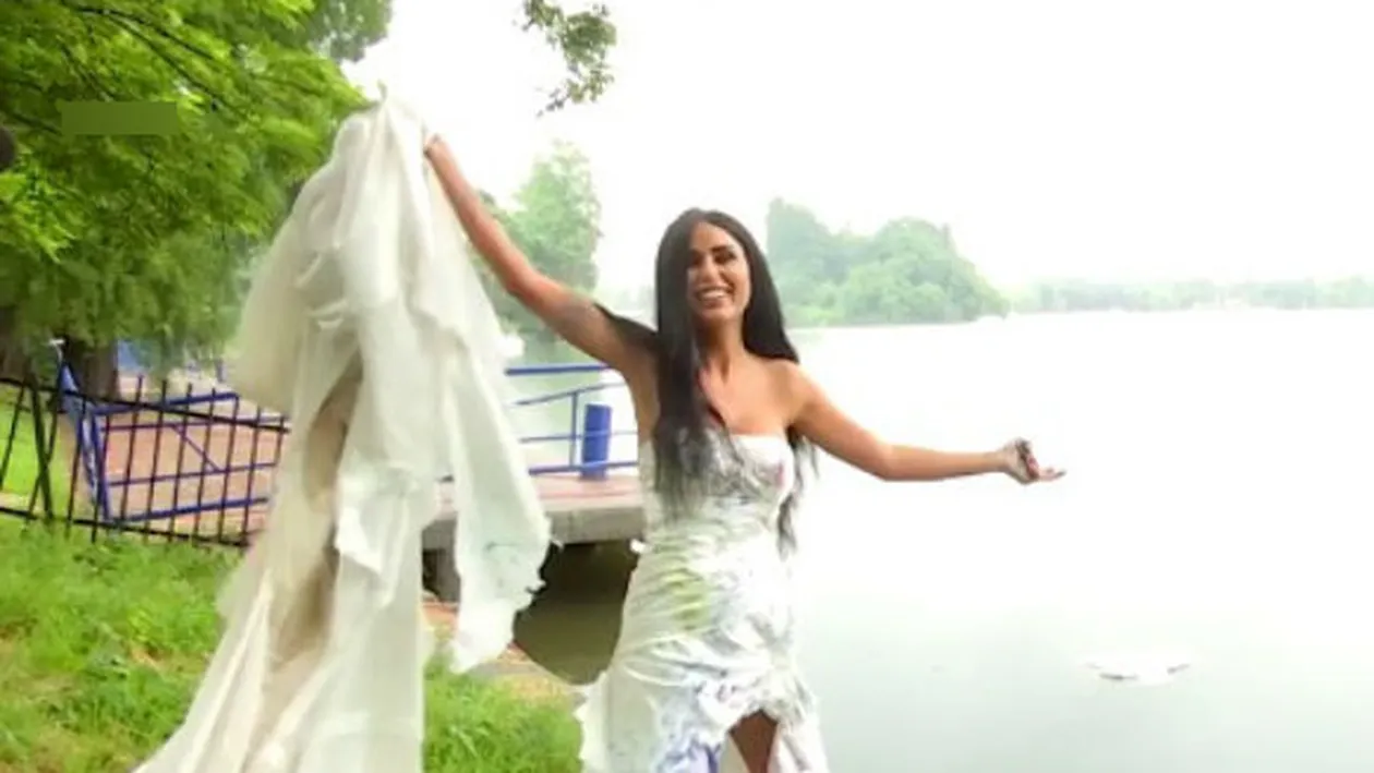 Daniela Crudu vrea cu orice preţ un iubit! Vedeta a distrus o rochie de mireasă de mii de euro:,,Vreau să sparg ghinionul‘’