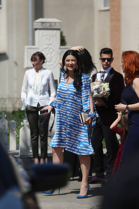 Tatăl și fratele Gabrielei Cristea au lipsit de la creștinarea micuței Victoria!