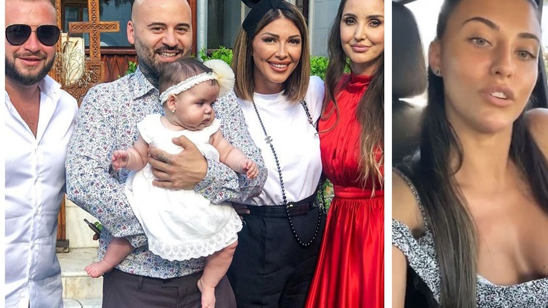 Matteo și iubita lui și-au botezat fetița! Elena Neagu a atras toate privirile cu rochia ei, iar Antonia și Ilinca Vandici nu au trecut neobservate