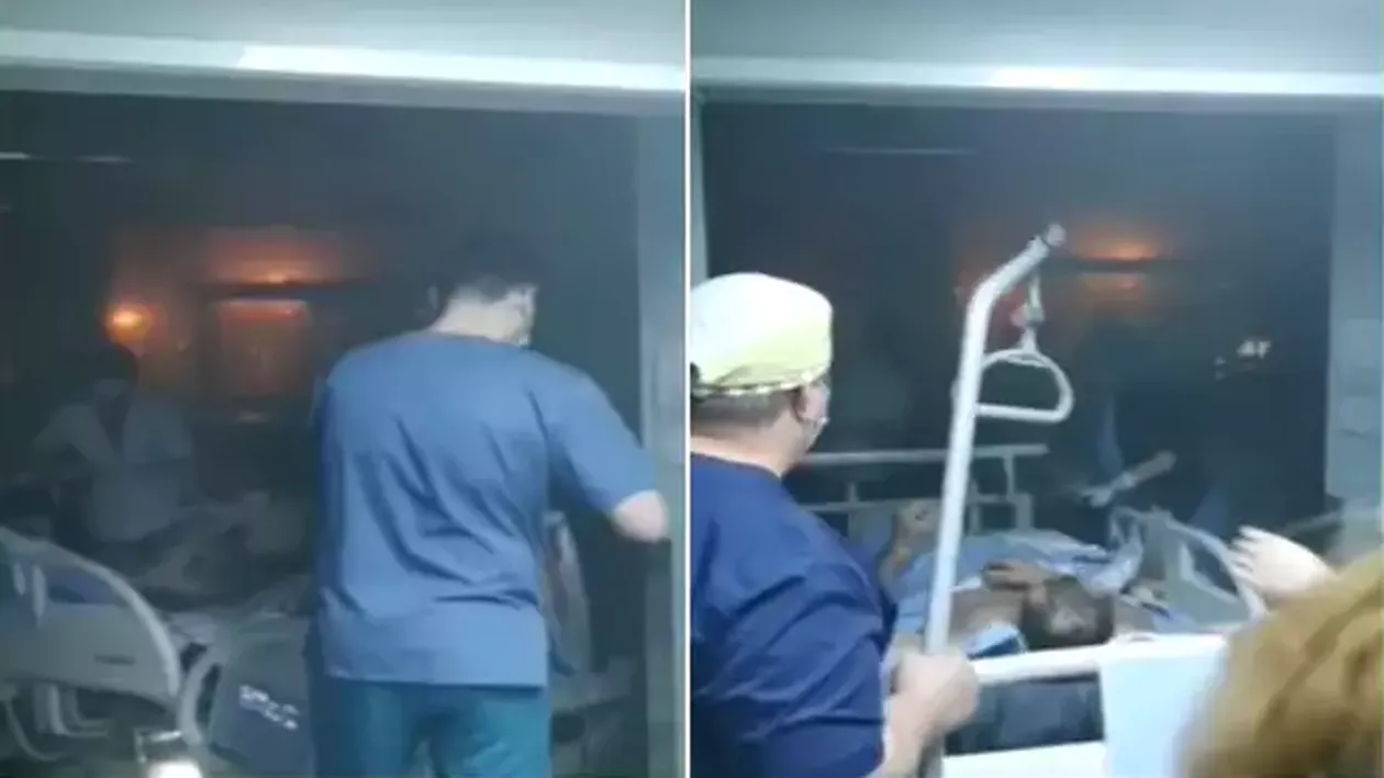 Un nou incident la unul din spitalele din Capitală! Pacienții de la ATI au fost evacuați din cauza fumului